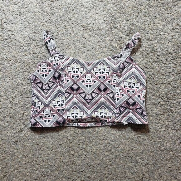 Victoria Secret‎ Pink Sports Bra Womens Small Pink Crop - Picture 1 of 8